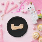 Kruisarmen Papieren Bordje (Feest)