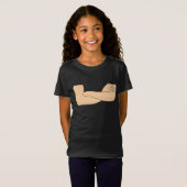 Kruisarmen T-shirt (Voorkant volledig)