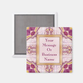 Kruisbeeld van de kathedraal magneet (Voorkant / Achterkant)