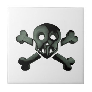 kruisbeenderen tegeltje