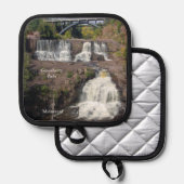 Kruisbes herfsten pothouder pannenlap (Voorkant / Achterkant)