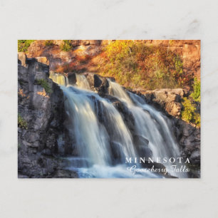 Kruisbeswatervallen Minnesota Briefkaart