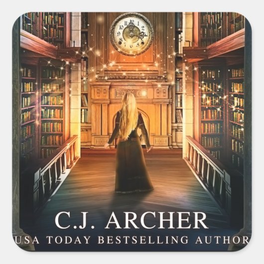 Kruisbibliotheek sticker (Voorkant)