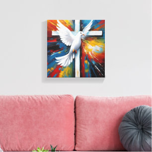 Kruiscanvas (glans) canvas afdruk