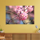 Kruiselende Kersentakjes In De Tuin Canvas Afdruk (Insitu (Woonkamer))