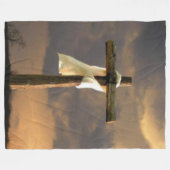 KRUISEN FLEECE DEKEN (Voorkant (Horizontaal))