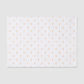 Kruisen - licht Sinaasappel Tissuepapier (Voorkant)