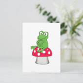 KRUISEN OP TOADSTOOL BRIEFKAART (Staand voorkant)