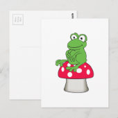 KRUISEN OP TOADSTOOL BRIEFKAART (Voorkant / Achterkant)