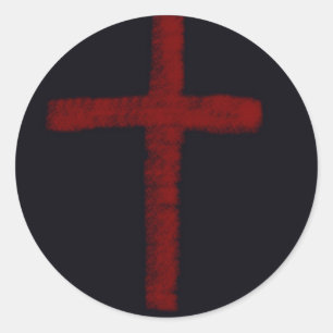 KRUISEN RONDE STICKER