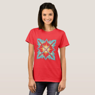 Kruisende Fantasie Pijlen met Gloeiende Energie – T-shirt
