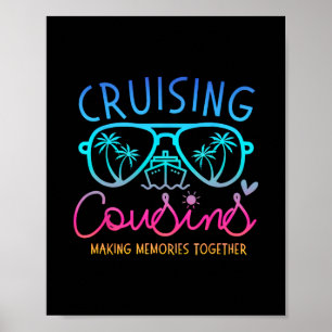 Kruisende neven maken samen herinneringen Cruise T Poster