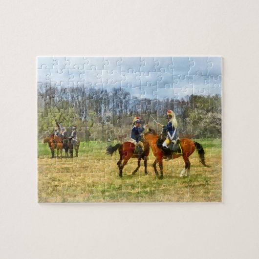 Kruisende Sabels Legpuzzel (Horizontaal)