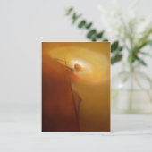 Kruisiging: Christus tekent alles voor zichzelf Briefkaart (Staand voorkant)