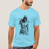 Kruisiging - Jezus draagt het kruis T-shirt (Voorkant)
