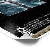 Kruisiging Nachtelijke Hemel 32 AD Perfect Poster (Hoek)