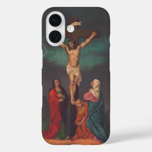 Kruisiging van Jezus Christus iPhone 16 Hoesje