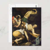 Kruisiging van Sint-Pieter - Caravaggio Briefkaart (Voorkant / Achterkant)