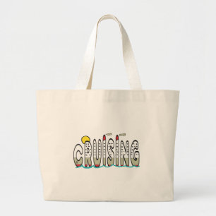 kruising grote tote bag