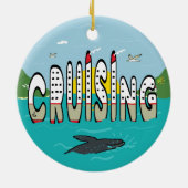 kruising keramisch ornament (Achterkant)