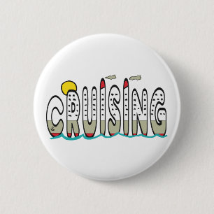 kruising ronde button 5,7 cm