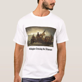 kruising, Washington langs de Delaware T-shirt