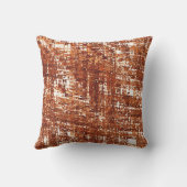 Kruislijnen en roestvierkant inkeping buitenkussen (Achterkant)