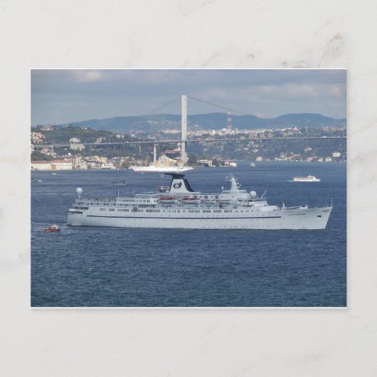 Kruislijnvaart Briefkaart (Voorkant)