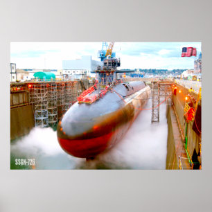 KRUISMISSIELABRIKANT - SSGN-726 POSTER