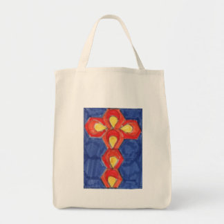 Kruismotief boodschappentas tote bag