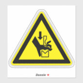 Kruisonderdeellabel met handmatige draaiing sticker (Vel)