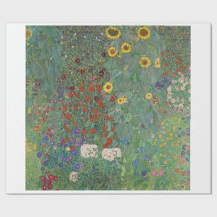 KRUISPAPIER : GUSTAV KLIMT : BOERDERIJ GARDEN CADEAUPAPIER