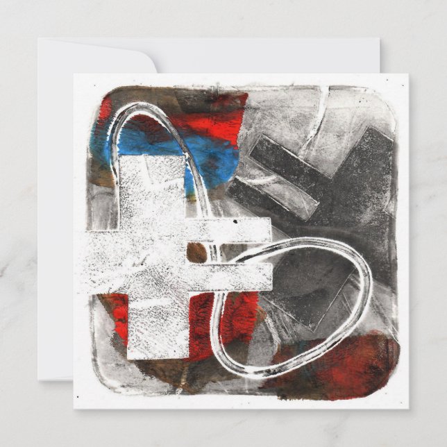 Kruispunten gelprint (Voorkant)