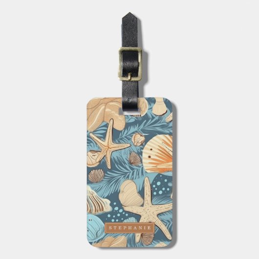 Kruisschip Bagage Label (Voorkant verticaal)