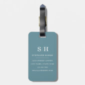 Kruisschip Bagage Label (Achterkant verticaal)