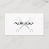 Kruissleutels Visitekaartje (Voorkant)