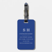 Kruissschip Bagage Label (Achterkant verticaal)