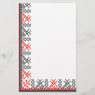 Kruissteek Briefpapier