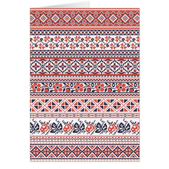 Kruissteek design patronen (Voorkant)