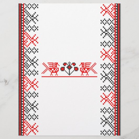 Kruissteek Flyer (Voorkant)