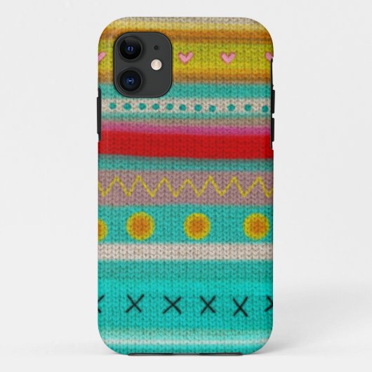 Kruissteek iphone hoes (Achterkant)