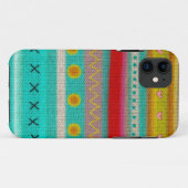 Kruissteek iphone hoes (Achterkant (horizontaal))