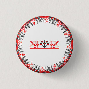 Kruissteek Ronde Button 3,2 Cm