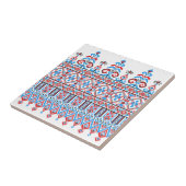 Kruissteek Tegeltje (Zijkant)