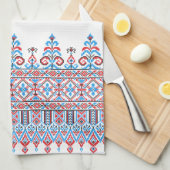 Kruissteek Theedoek (Quarter Fold)