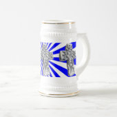 kruisstein bierpul (Voorkant rechts)