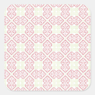  kruisstik borduurpatroon vierkante sticker