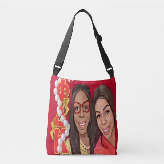 Kruisstofzak 2 crossbody tas (Voorkant)