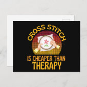 Kruistitel is mijn therapietrouw briefkaart (Voorkant / Achterkant)