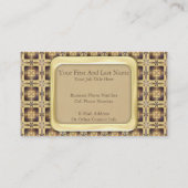 Kruistitel Visitekaartje (Achterkant)